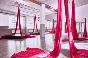 Pole Garage Aerial Silk